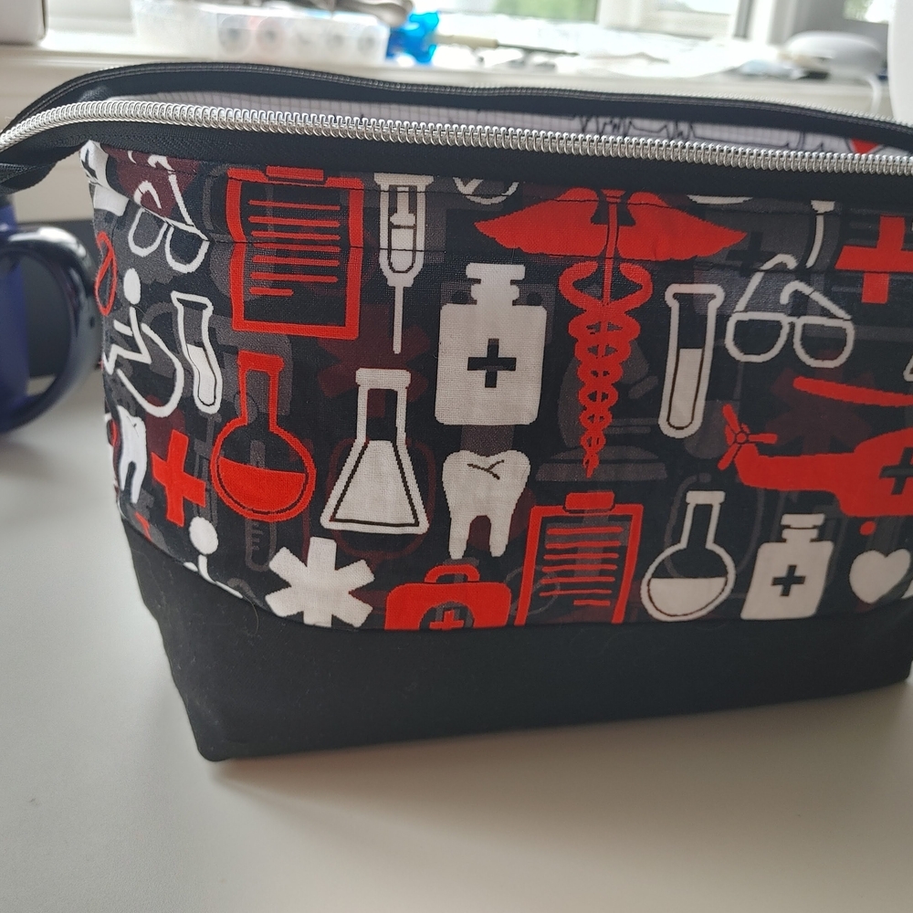 Stylish Black and Red Men's Bag